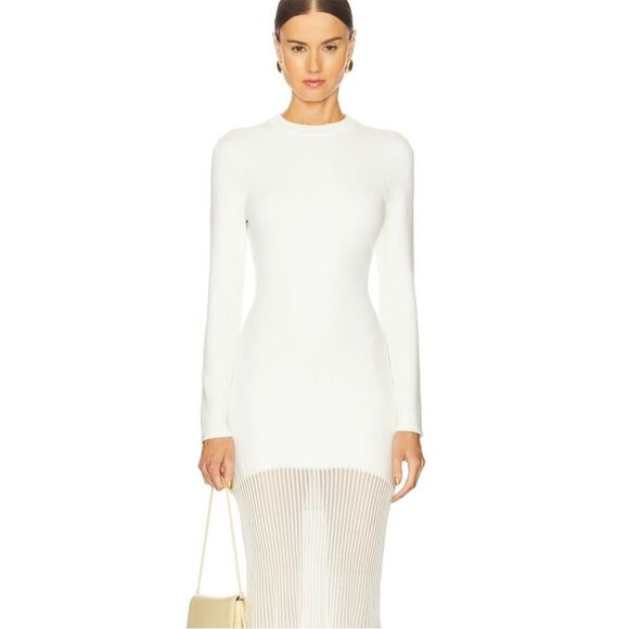 SER.O.YA Serenade Knit Maxi Dress in Eggshell XL NWT - Picture 9 of 9